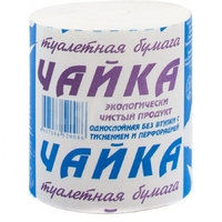 Бумага туалетная Чайка Люкс без втулки