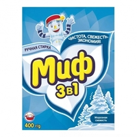 Стиральный порошок Миф 400 гр (ручная стирка)